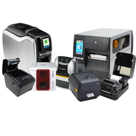 Impresora industrial para etiquetas logísticas marca Zebra